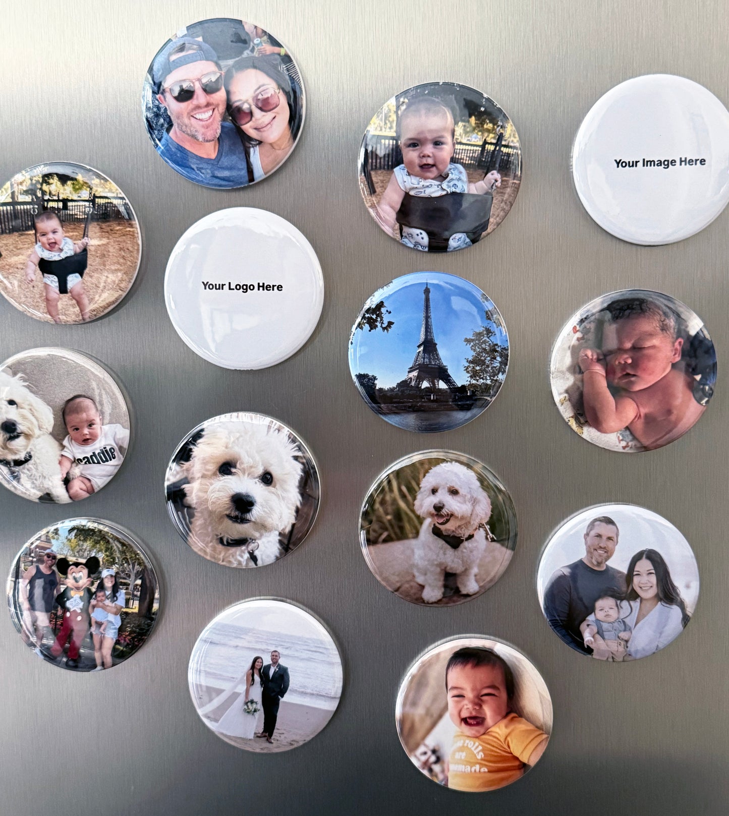 Round Button Magnet Set